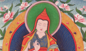 Moine Bouddhiste du 8ème siècle et célèbre auteur du Bodhicaryavatara 